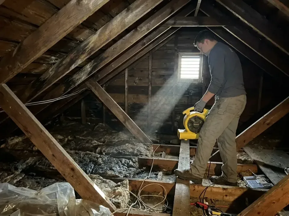 attic-water-damage-drying-proc-007 — frequently asked questions, Emergency Water Extraction & 24/7 Flood Response in Greenac…